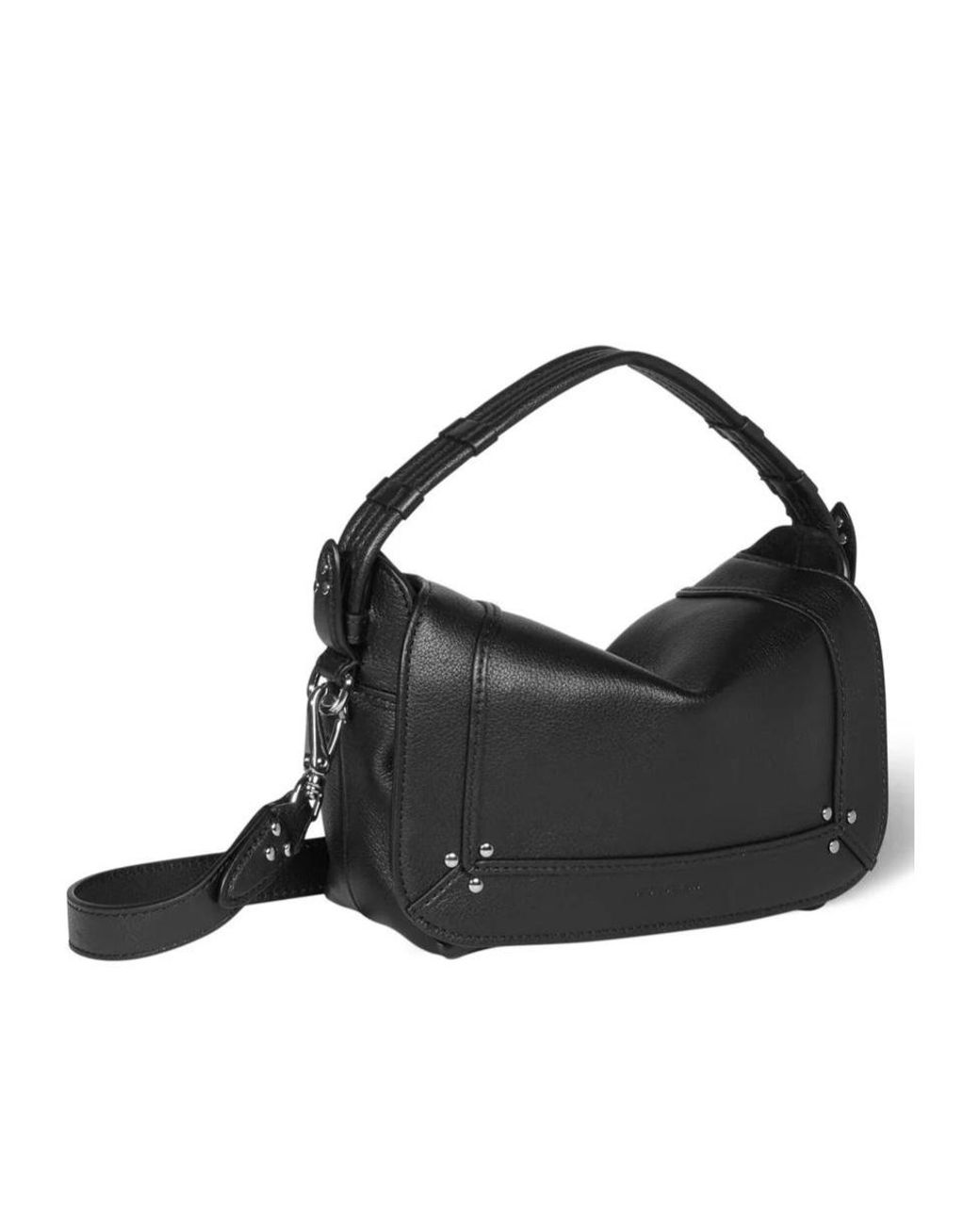 Jérôme Dreyfuss Black S Pepito Leather Tote Bag