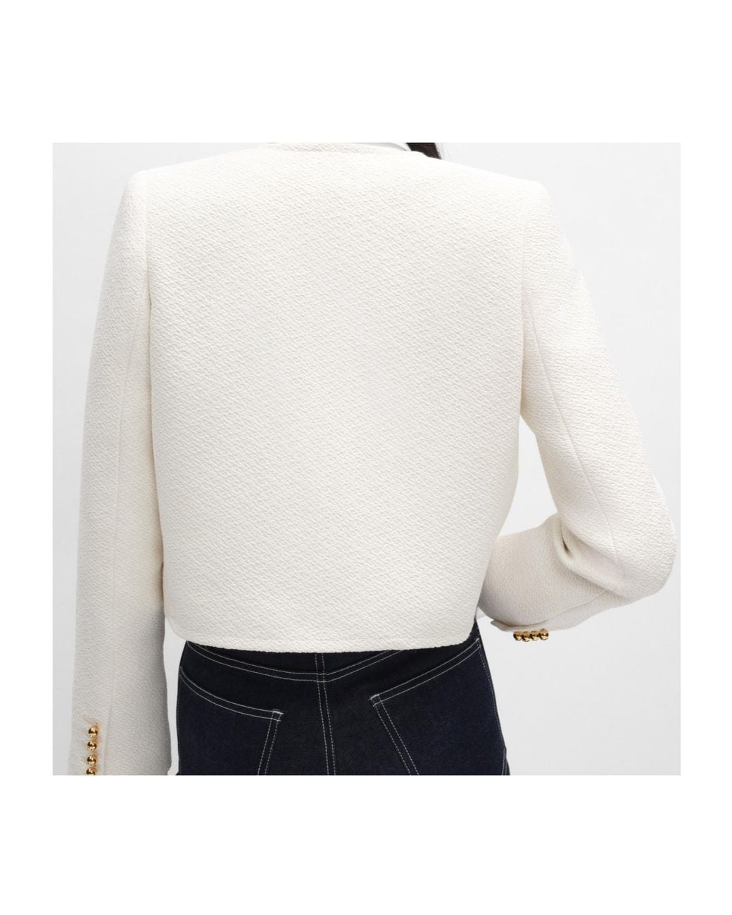 Céline White Icone Jacket