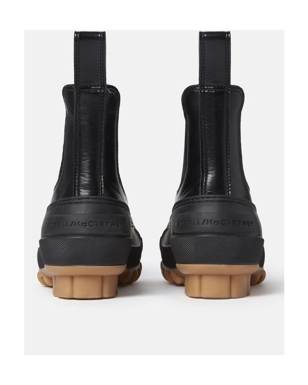 Stella McCartney Black Duck City Ankle Boots