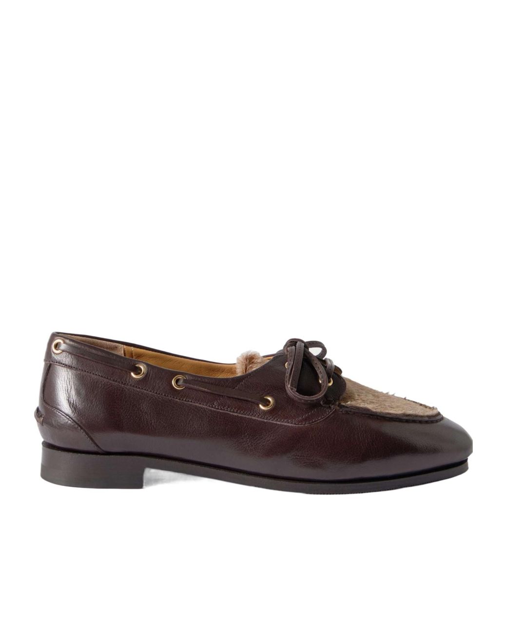 Bally Brown Pinar Leather Boat Shoes