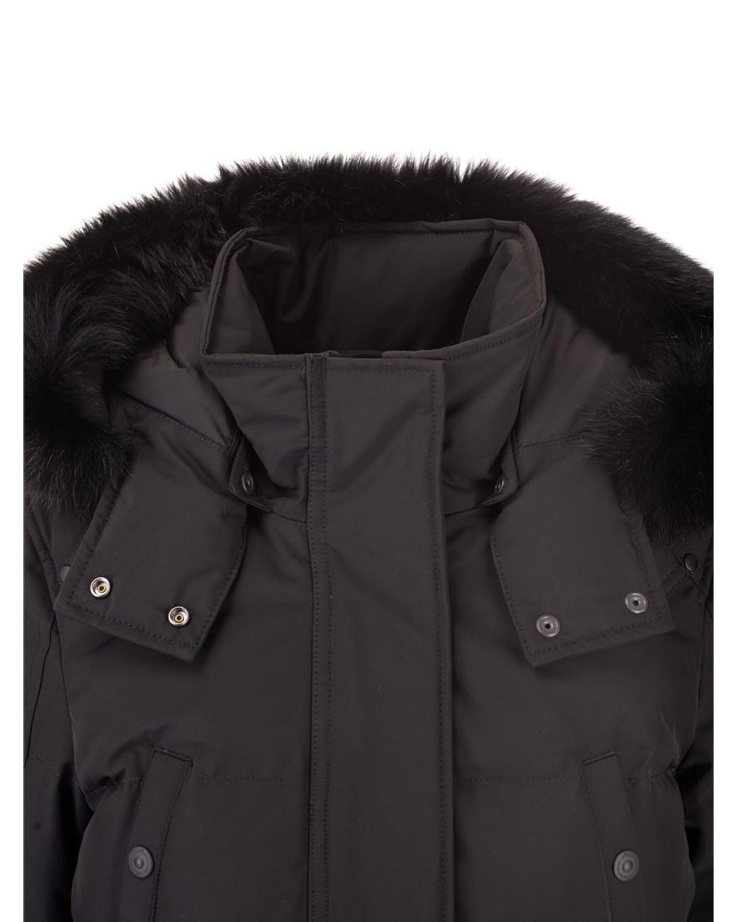 Moose Knuckles Black Causapscal Puffer Coat