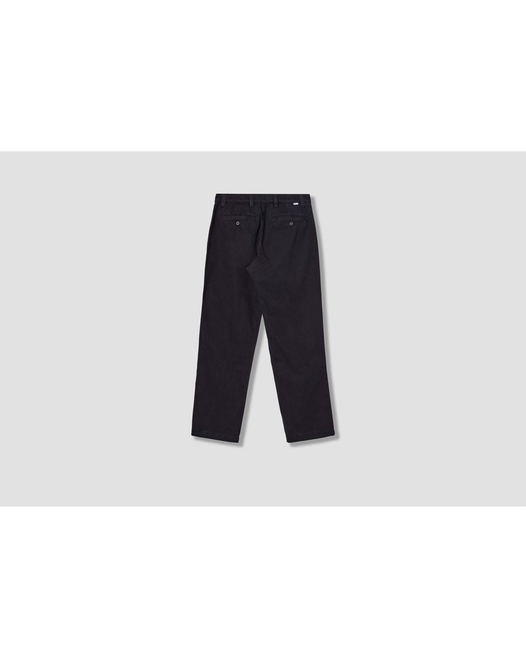 Norse Projects Blue Straight Leg Trousers for men