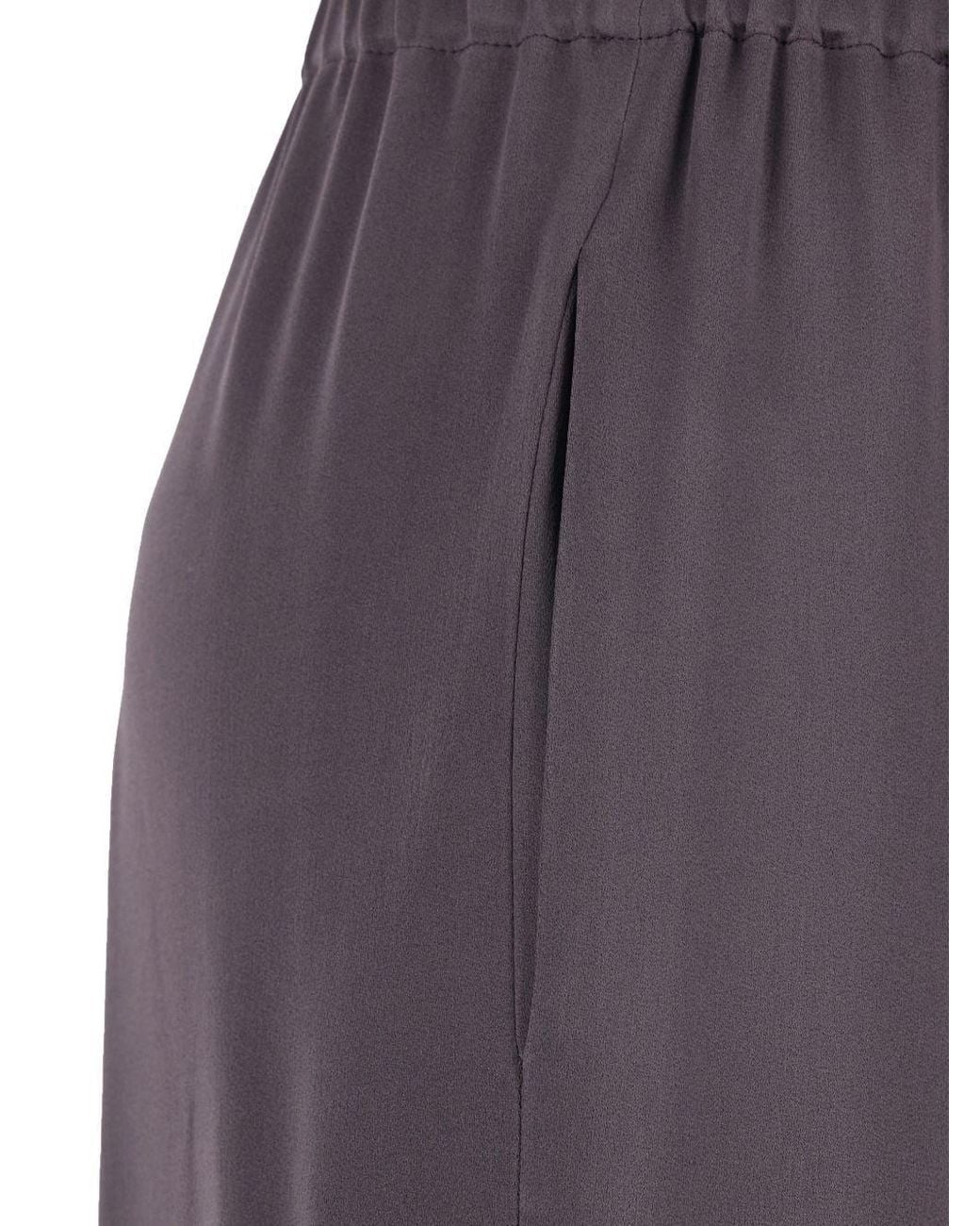 Antonelli Purple Elasticated Trousers