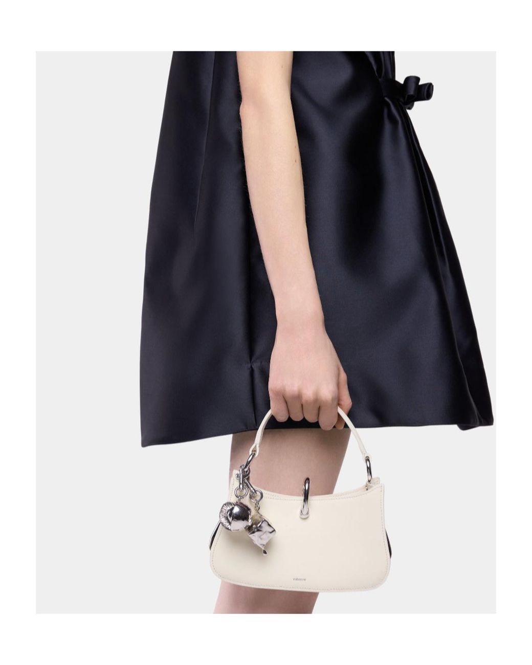 Rabanne Natural Rabanne Ring-Handle Clutch Bag