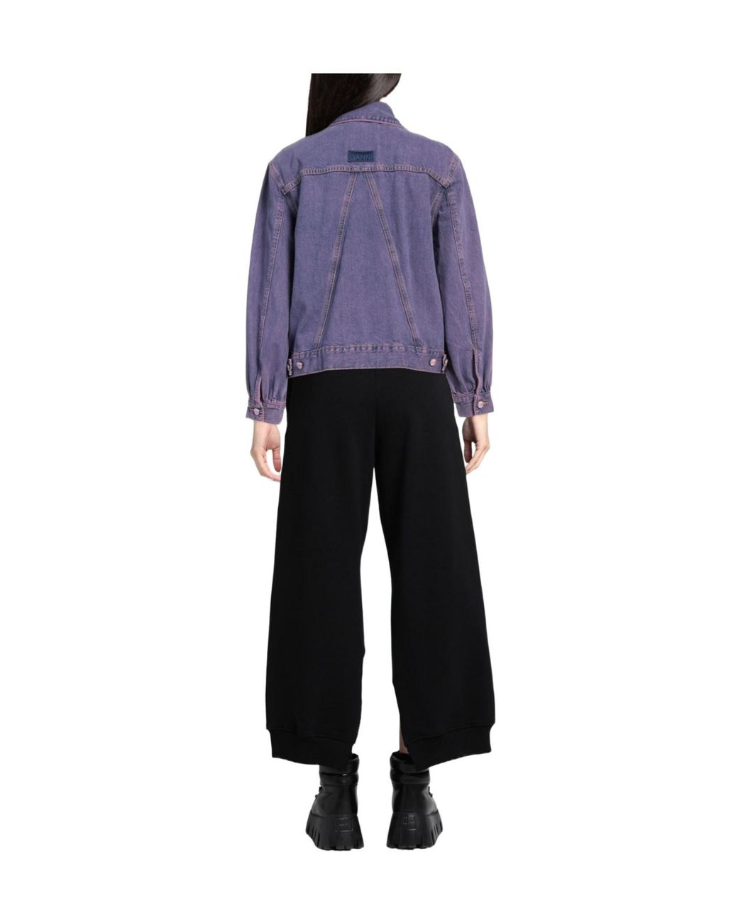 Ganni Blue Denim Jackets