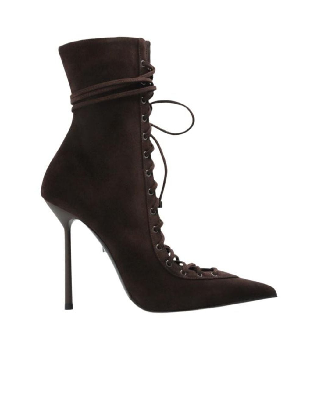 Le Silla Black Colette Lace-Up Ankle Boots