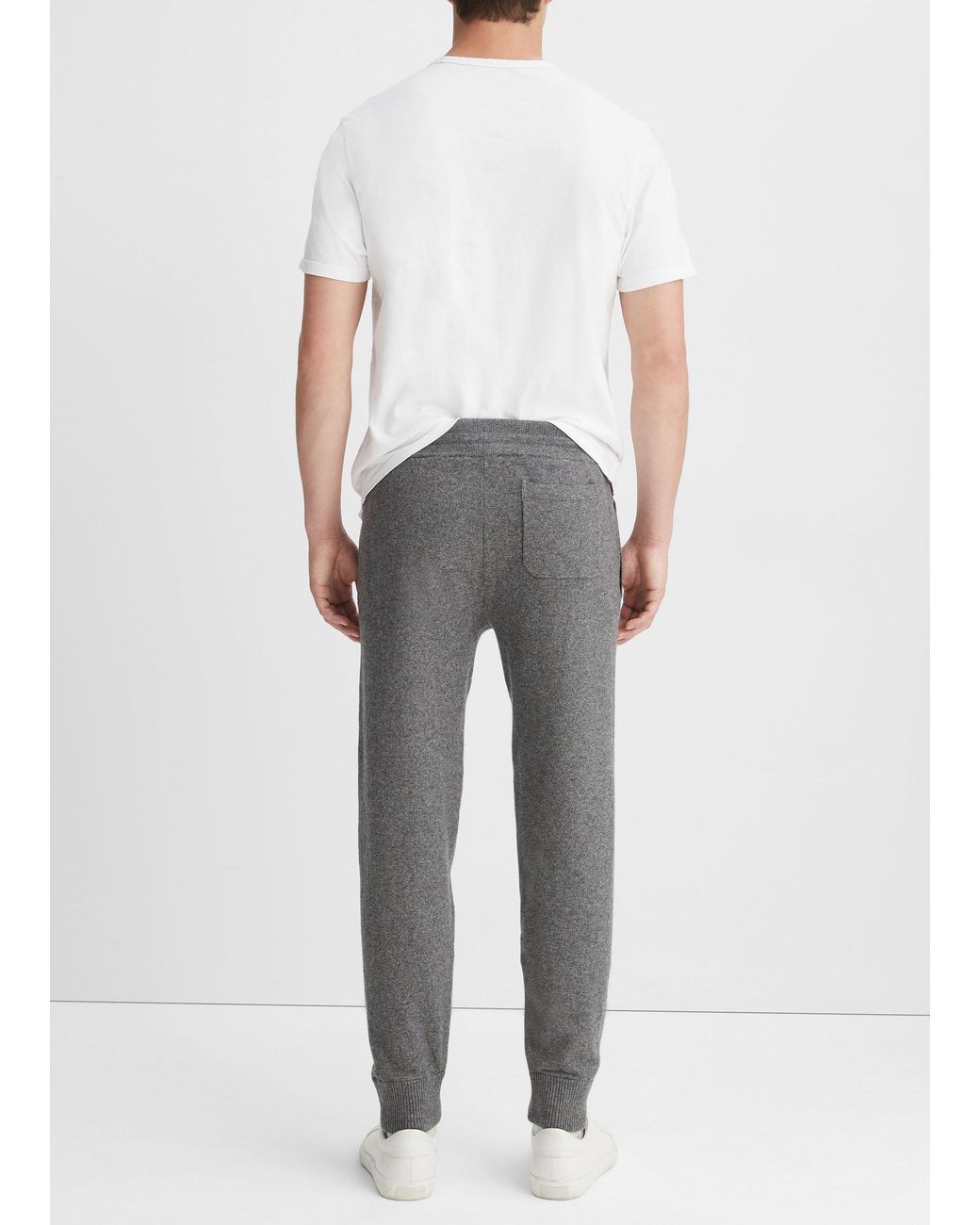 Vince Gray Drawstring Joggers for men