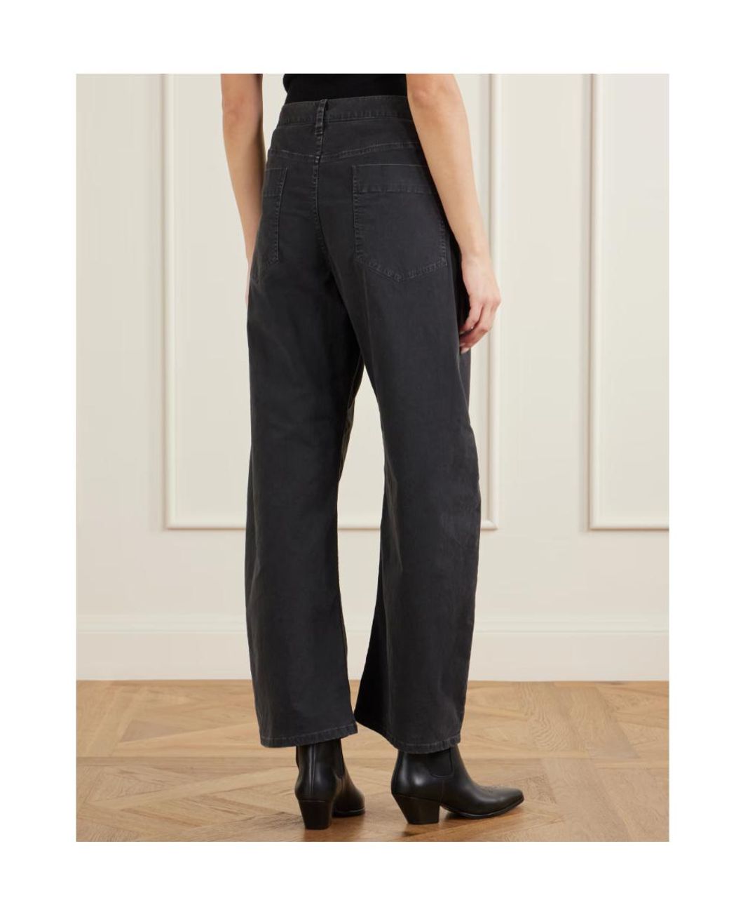 Nili Lotan Blue Casual Trousers With Belt Loops