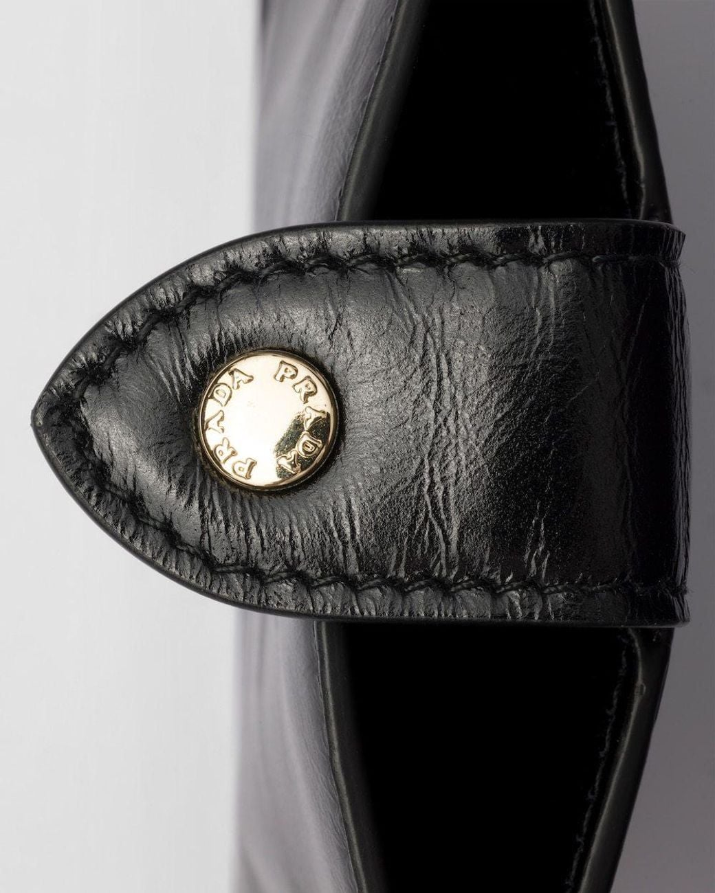 Prada White Leather Card Holder