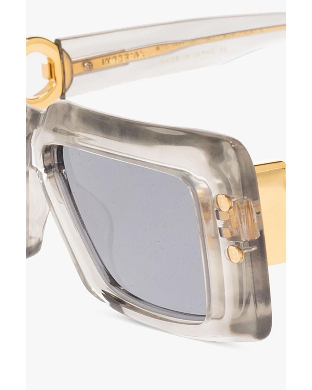 Balmain White Logo Sunglasses