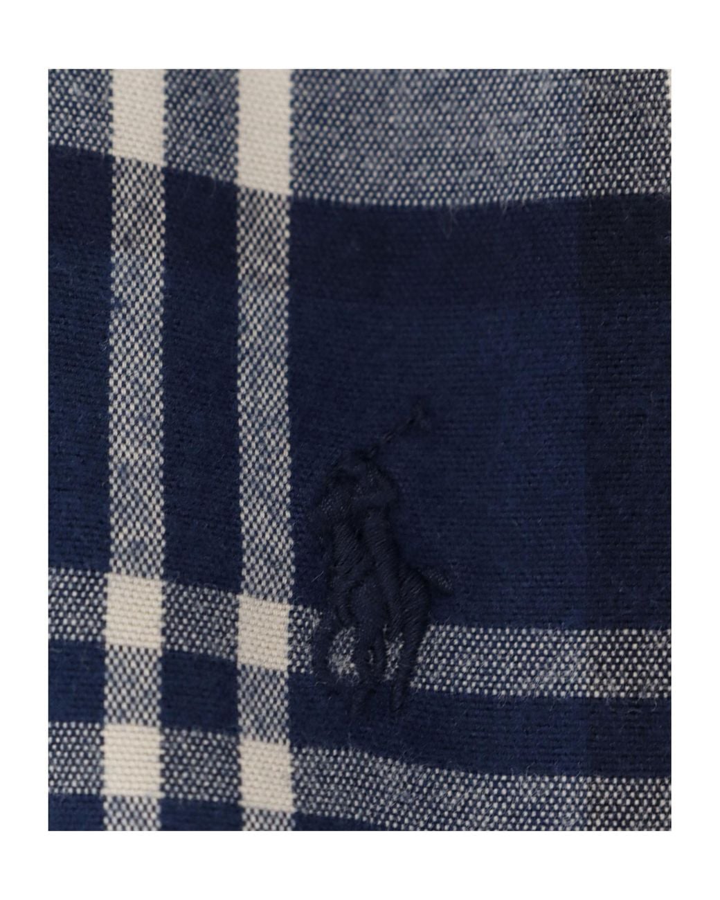 Polo Ralph Lauren Blue Plaid Sports Shirt for men