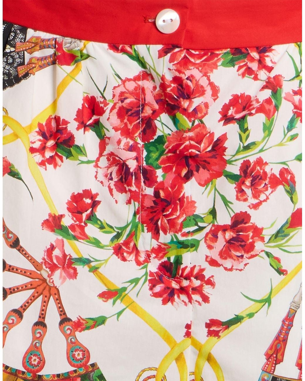 Dolce & Gabbana Red Shorts Bermuda