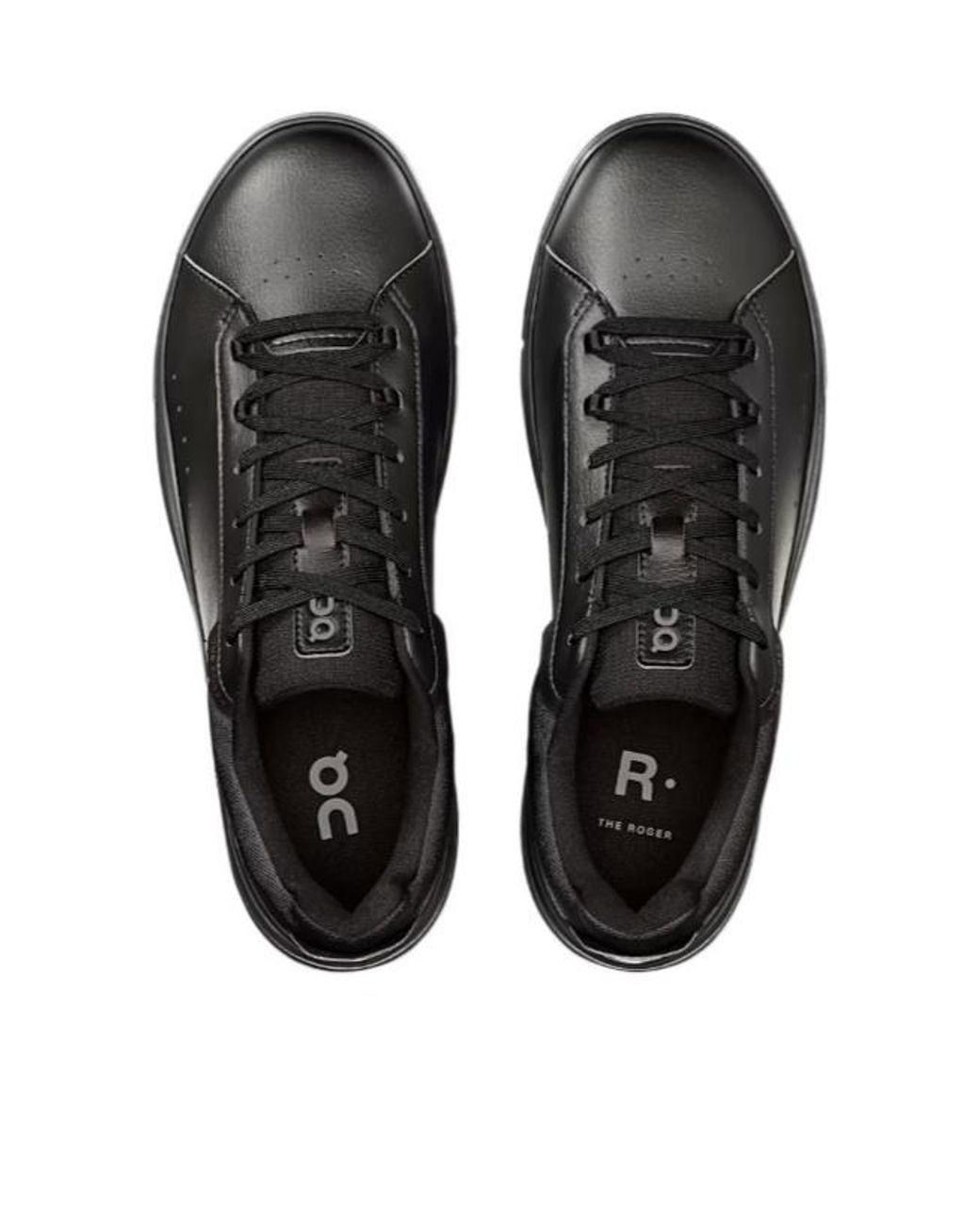 On Shoes Black The Roger Advantage Low-Top Sneakers for men