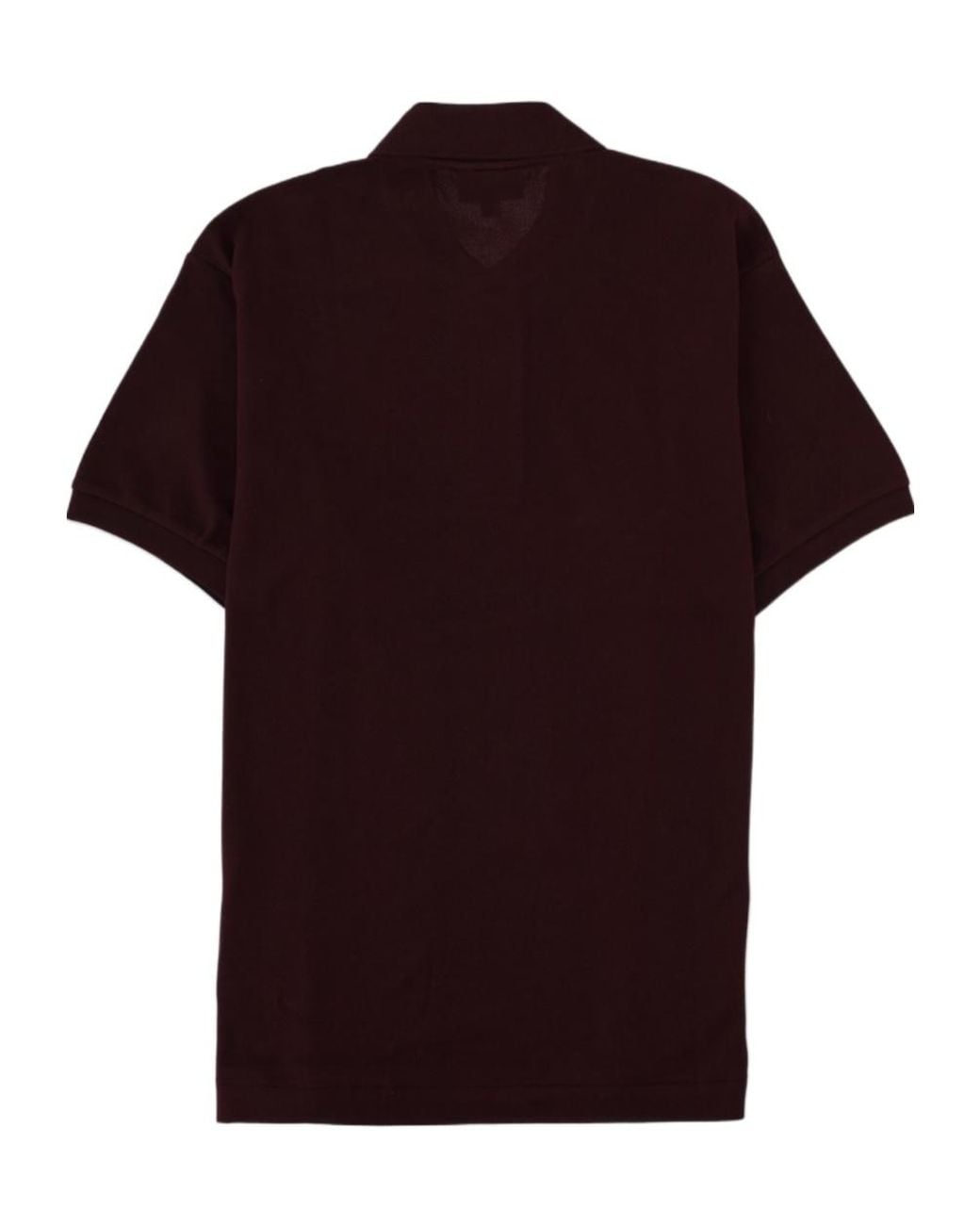 Lacoste Red Short-Sleeved Polo Shirt for men