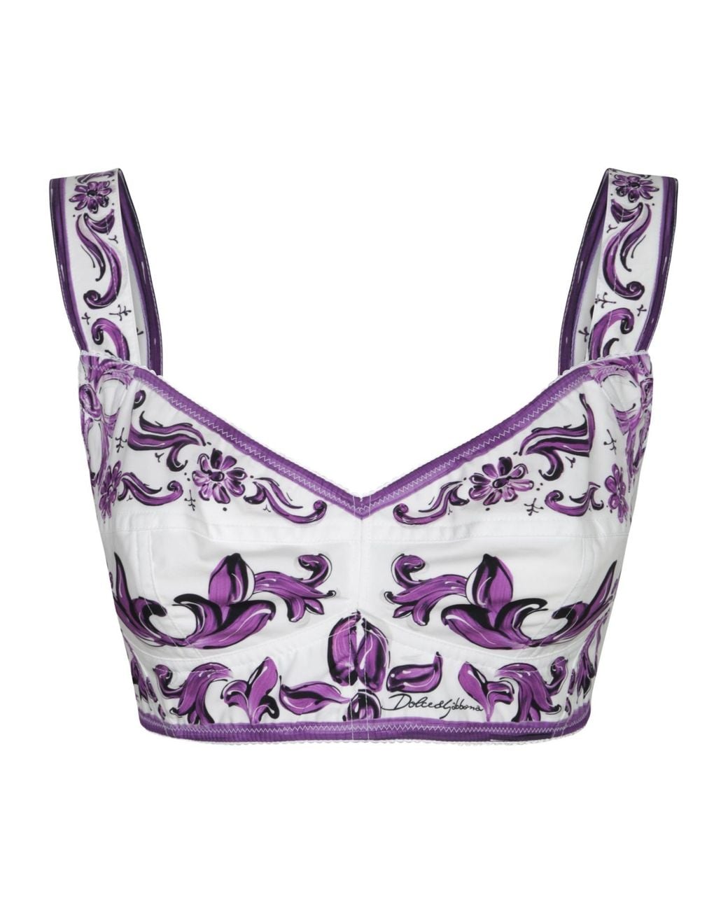 Dolce & Gabbana Purple Dolce & Gabbana Tops