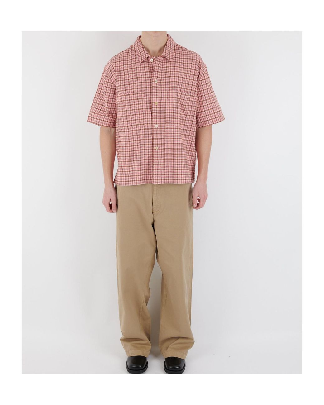 sunflower Natural Wide Twist Casual Pants for men