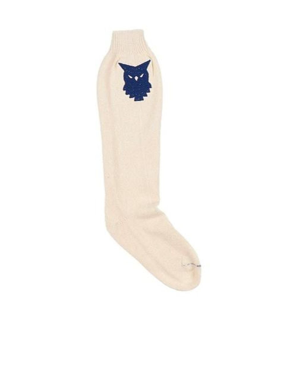 Maison Margiela White Solid Colour Socks