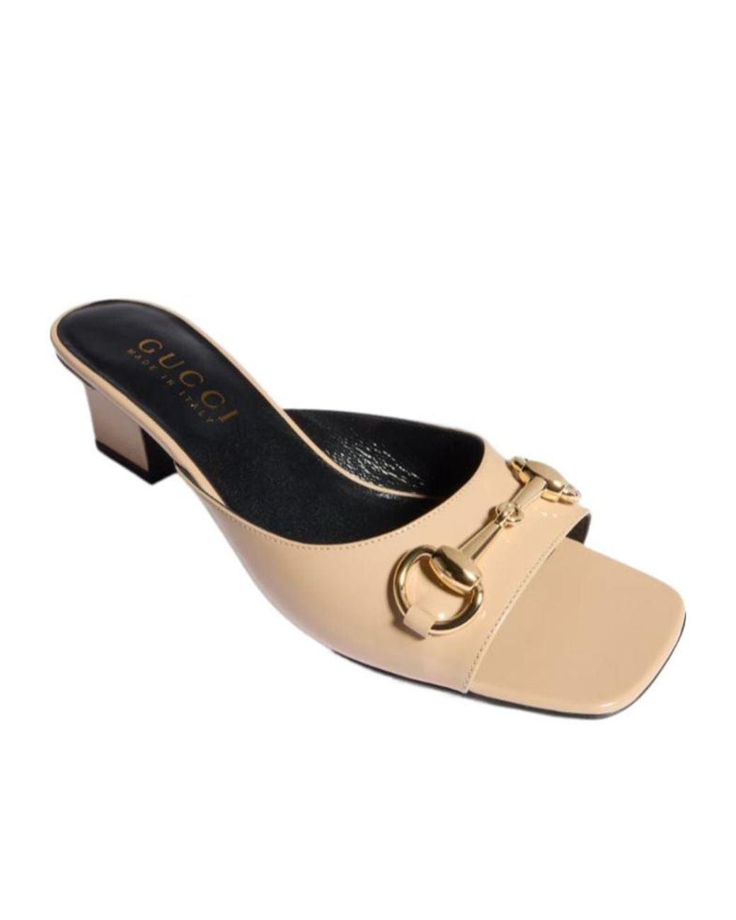 Gucci Natural Signora Slide Sandal