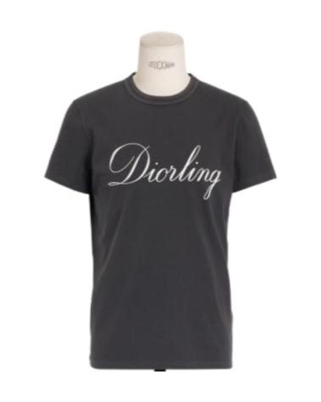 Dior Black Ling T-Shirt, Regular Fit for men