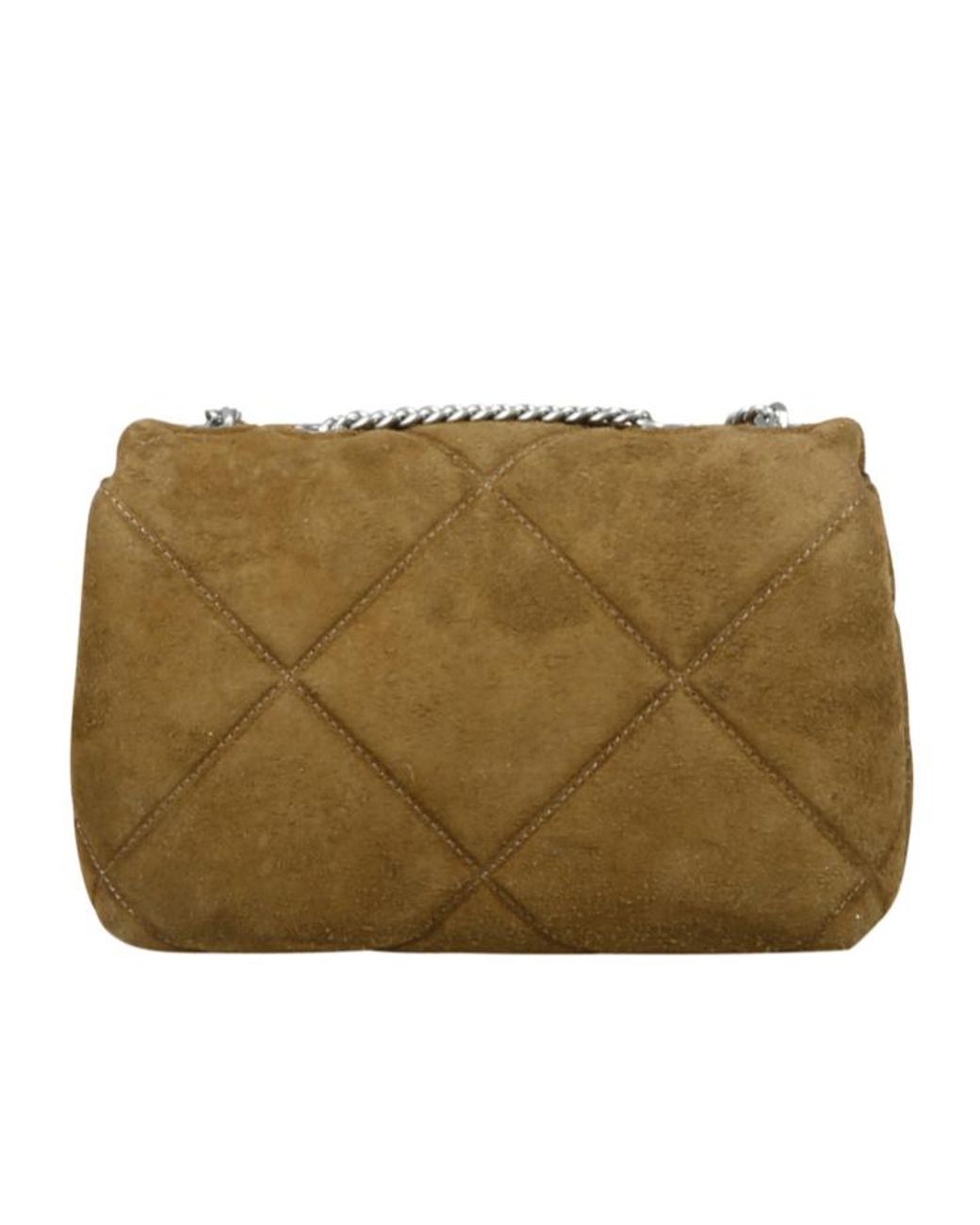 Tory Burch Green Kira Quilt Small Convertible Shoulder Bag