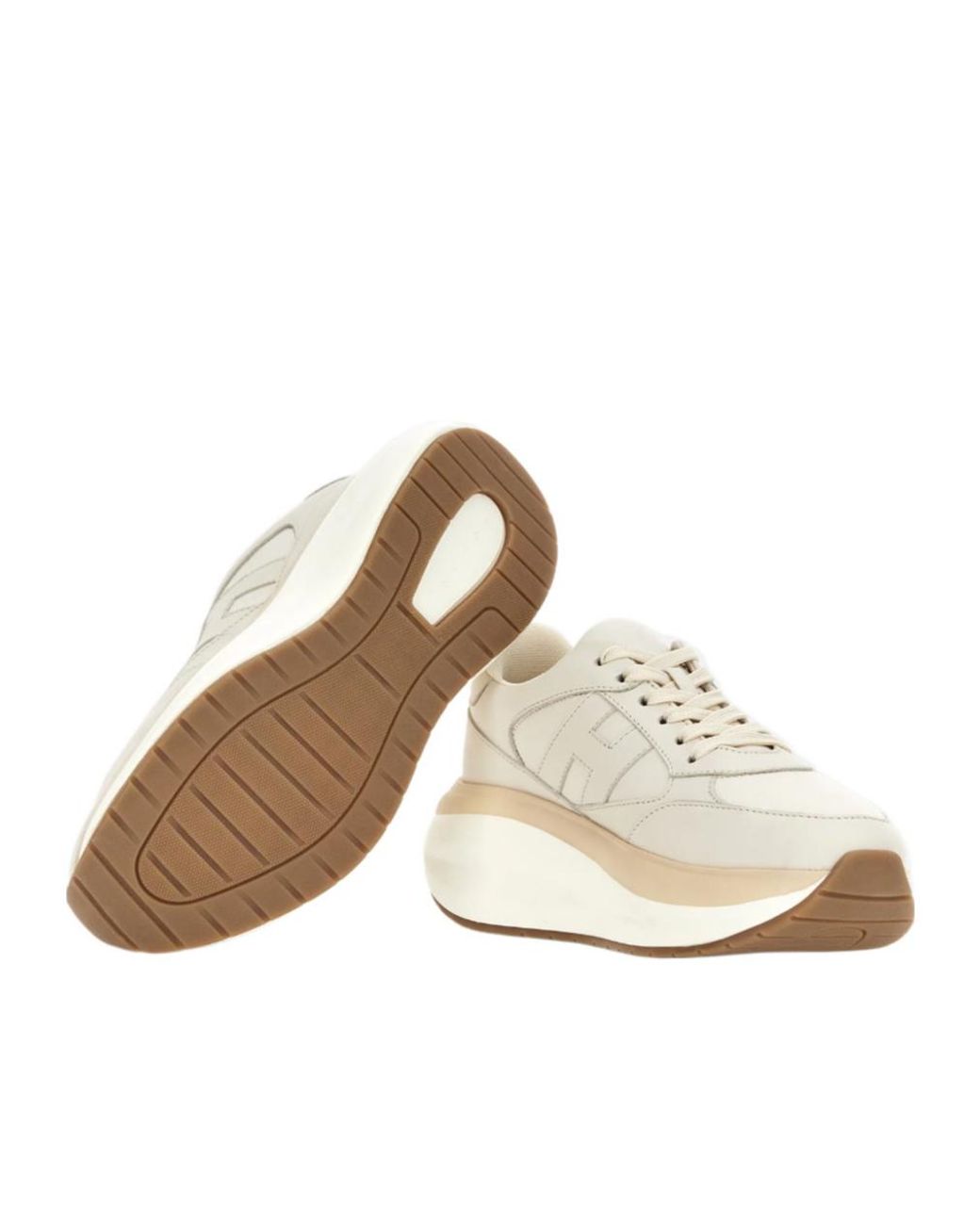 Hogan White Maxi I Active Sneakers