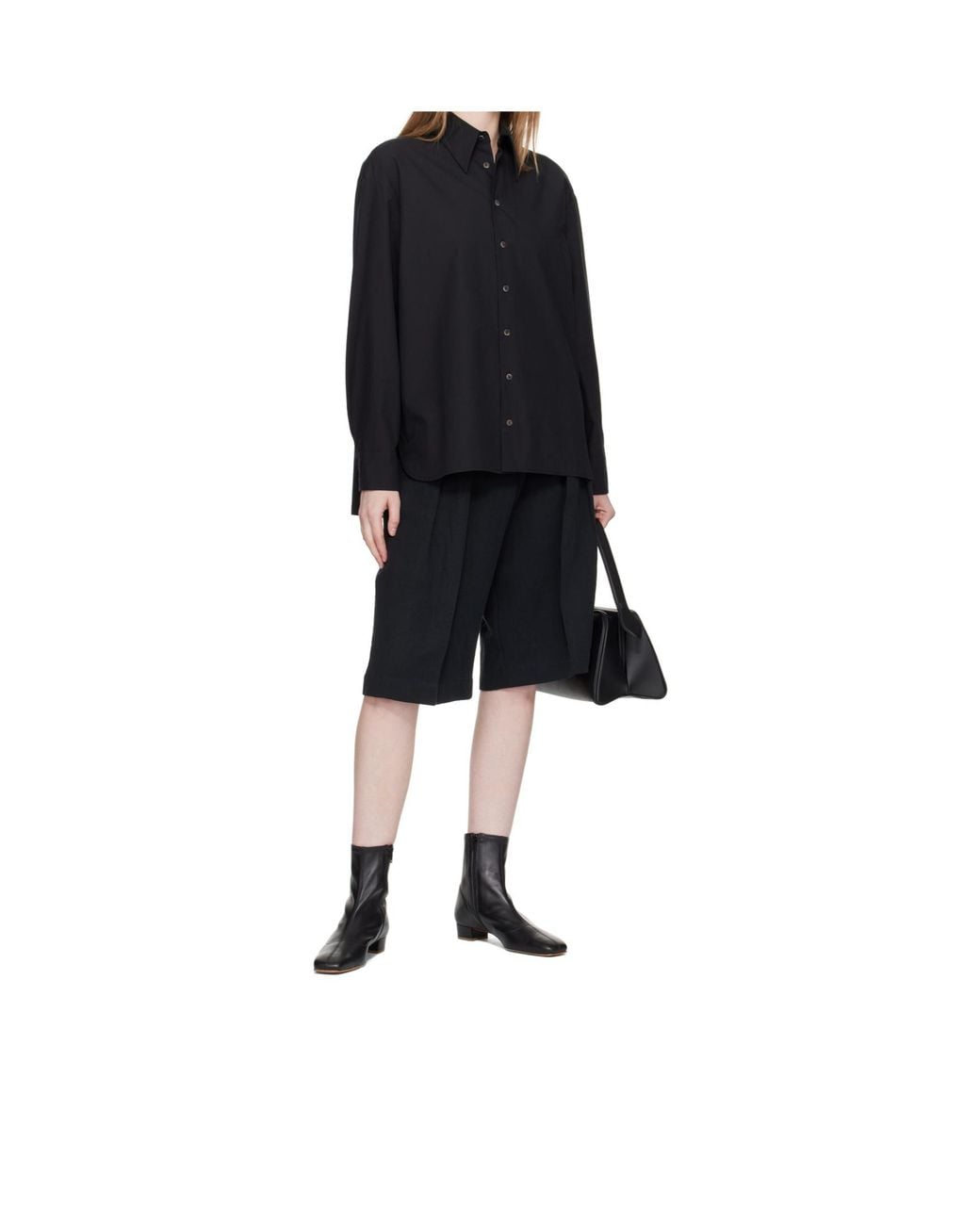 By Far Black Este Ankle Boots