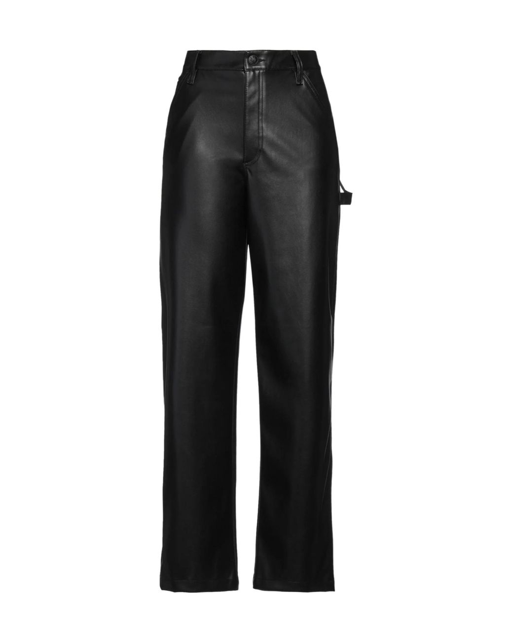Rag & Bone Black Solid Color Minimalist Straight-Leg Trousers