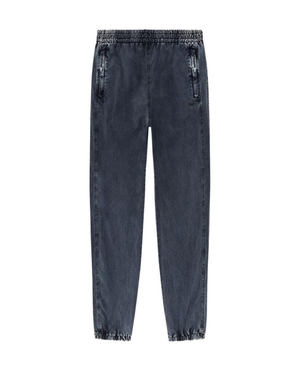 DIESEL Blue P-Wilson Tapered Leg Trousers for men