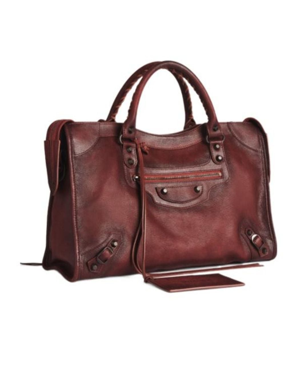 Balenciaga Red Le City Bag Medium