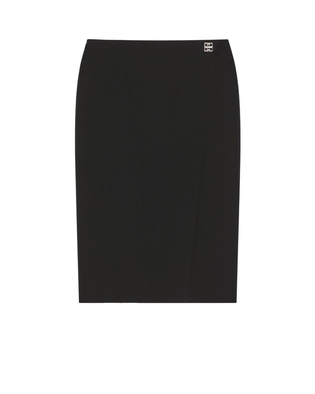 Givenchy Black 4G Plaque Mini Skirt
