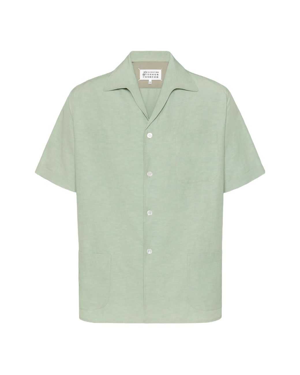 Maison Margiela Green Pocket Shirt for men