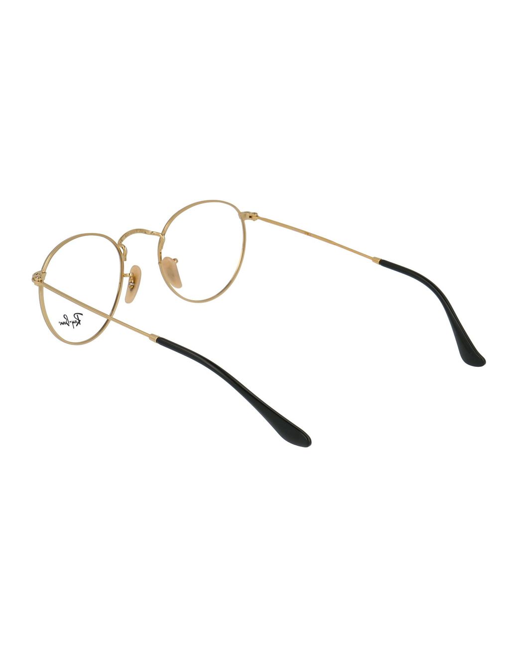 Ray-Ban Natural Round Frame Glasses for men