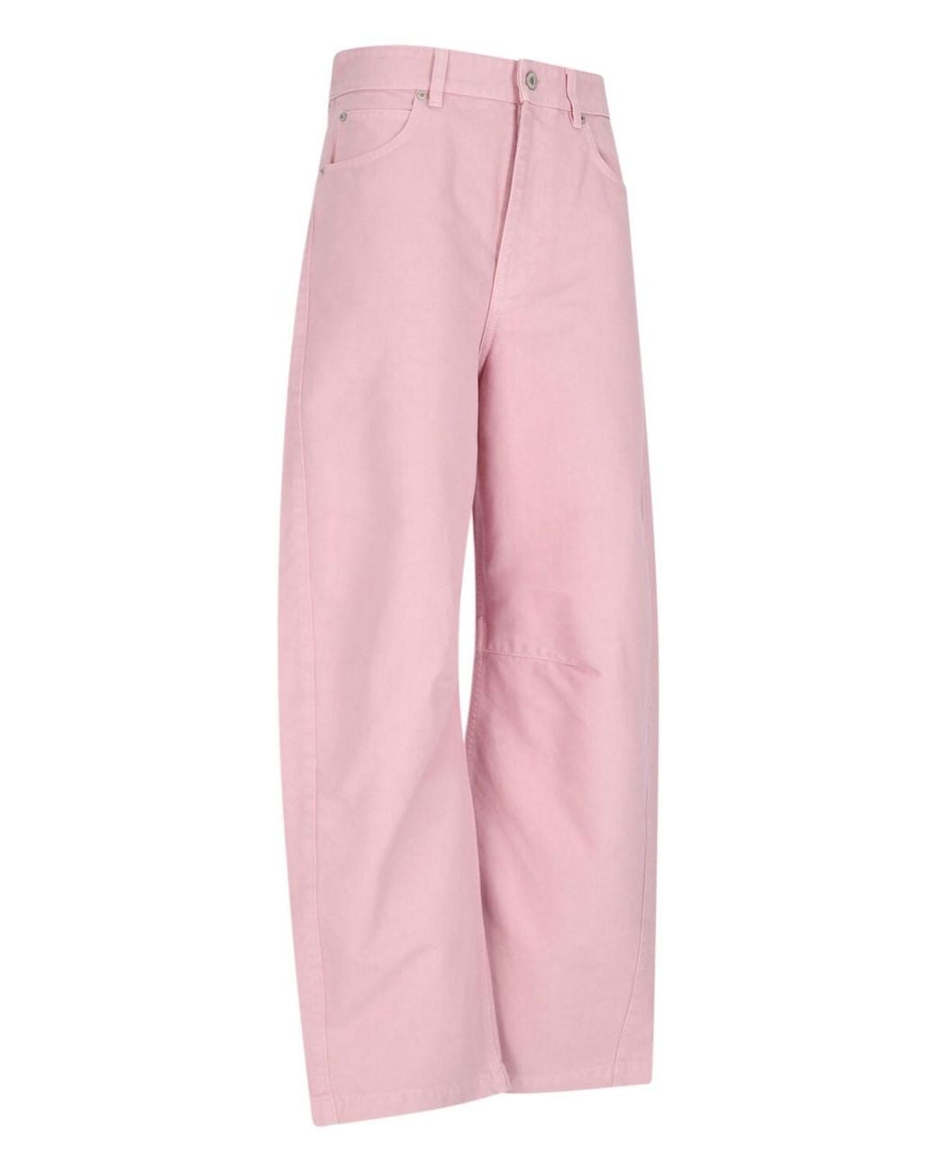 Loewe Pink Barrel Wide-Leg Trousers