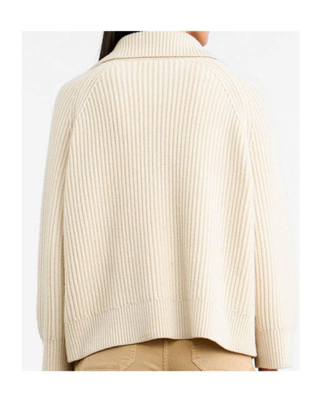 Nili Lotan Natural Deryl Cashmere Cardigan