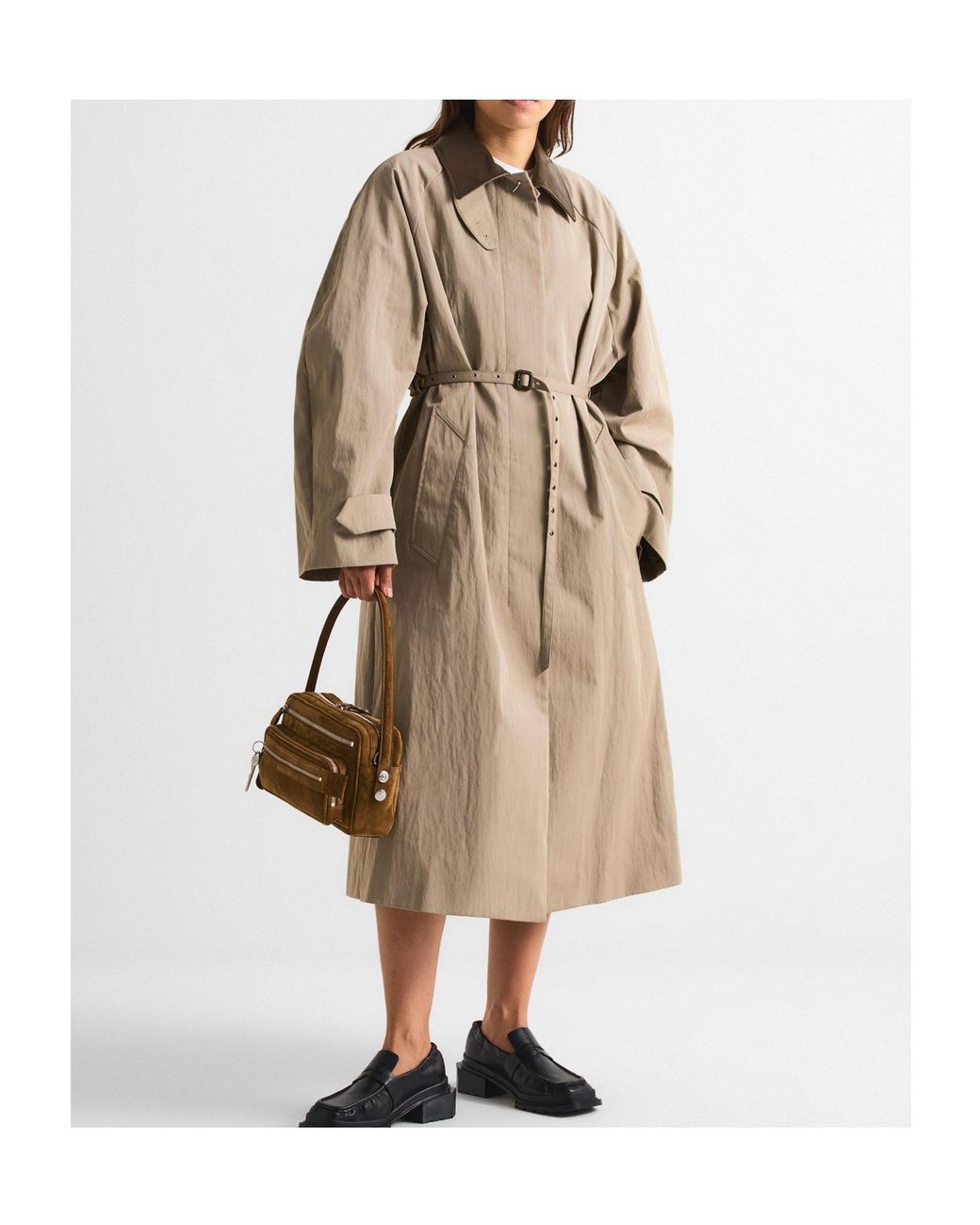 Acne Natural Classic Trench Coat