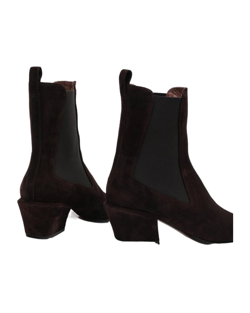 Paris Texas Black Bettina Suede Boots