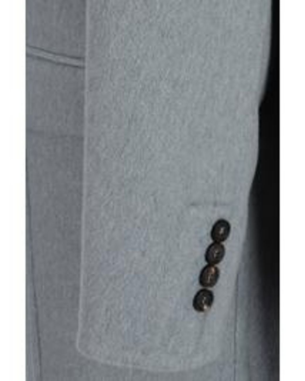 Brunello Cucinelli Blue Cashmere Midi Coat