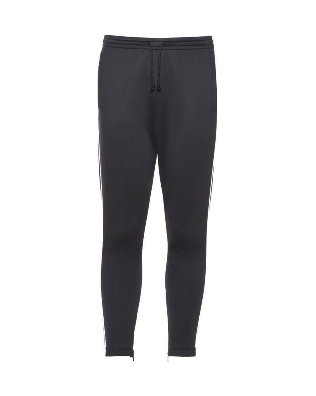 Valentino Gray Side Stripe Trousers for men