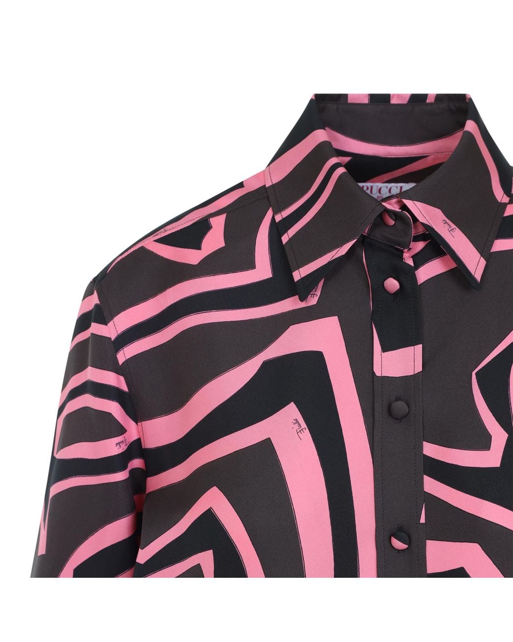 Emilio Pucci Red Pucci L/S Shirt