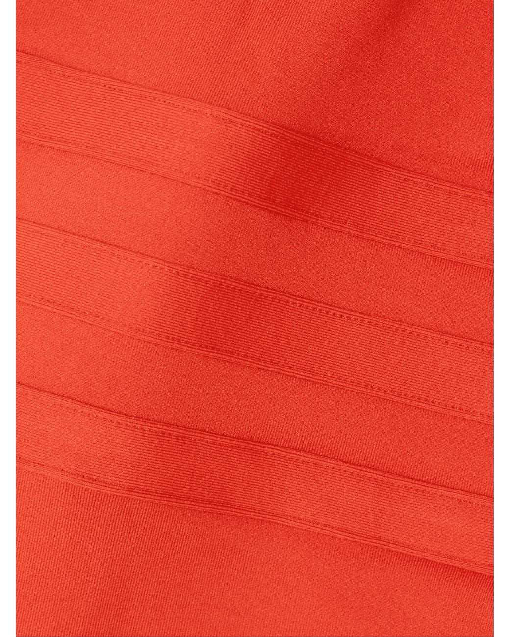 Eres Red Minimal Block One-Piece Swimsuit