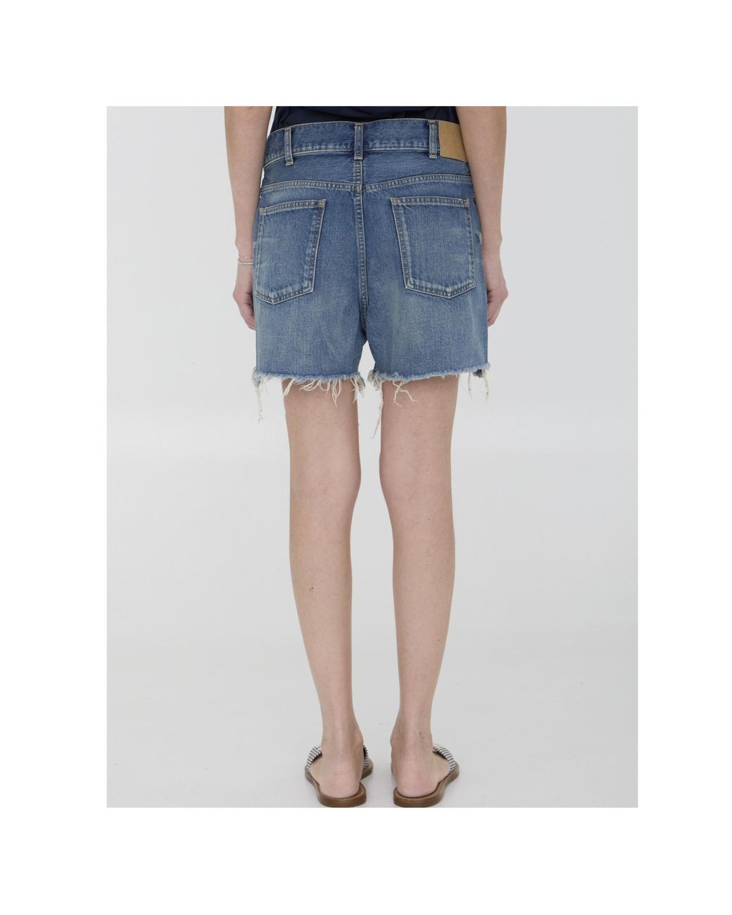 Céline Blue Skate Shorts