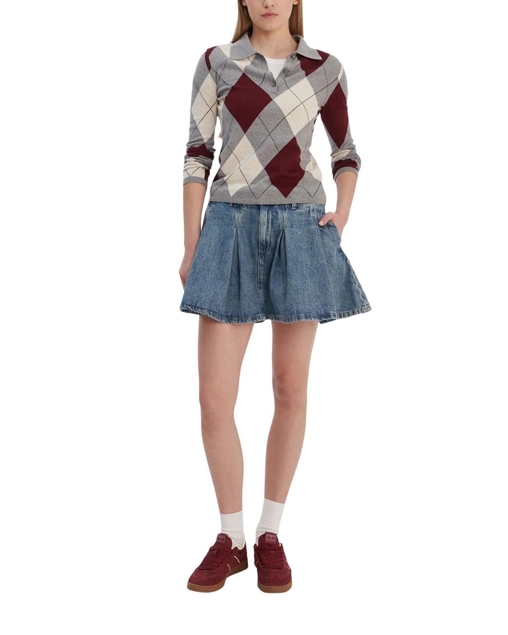 Tommy Hilfiger Blue Denim Skirt