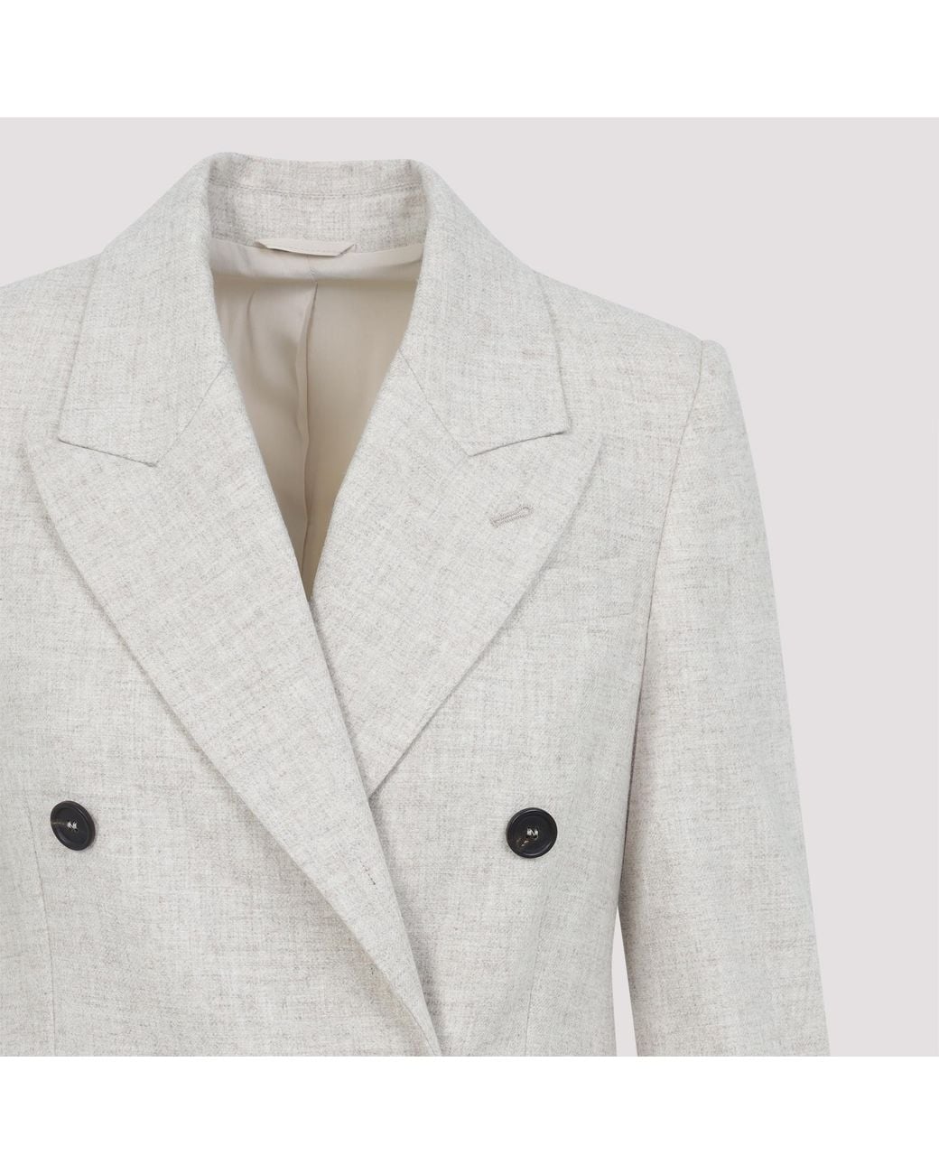 Brunello Cucinelli White Jacket