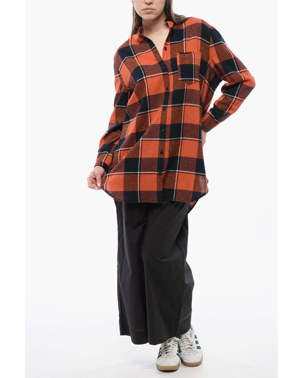 Woolrich Red Checked Blouse