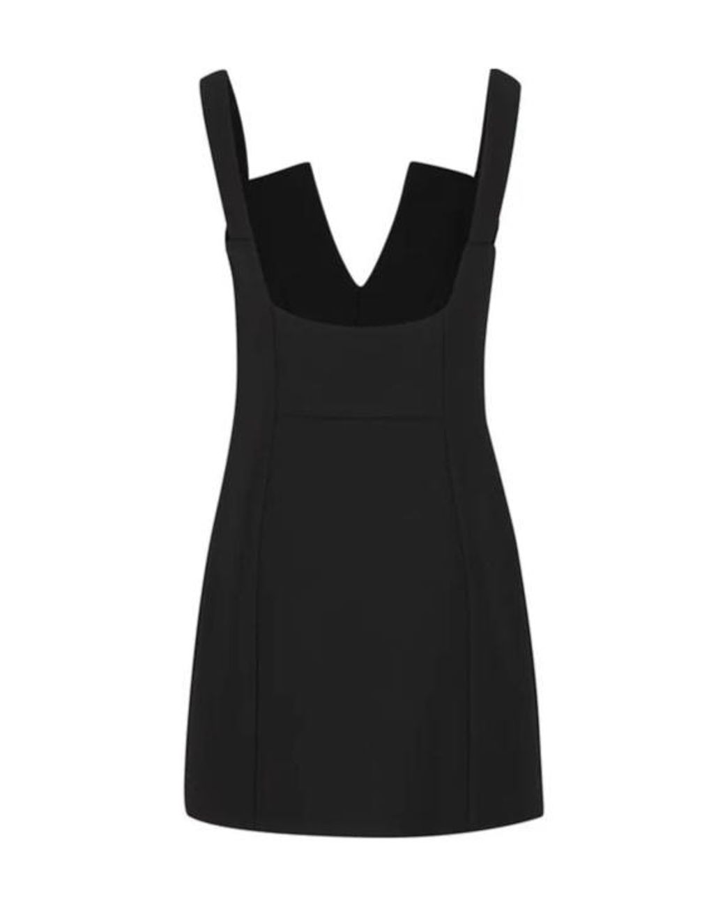 Givenchy Black V-Neck Mini Dress