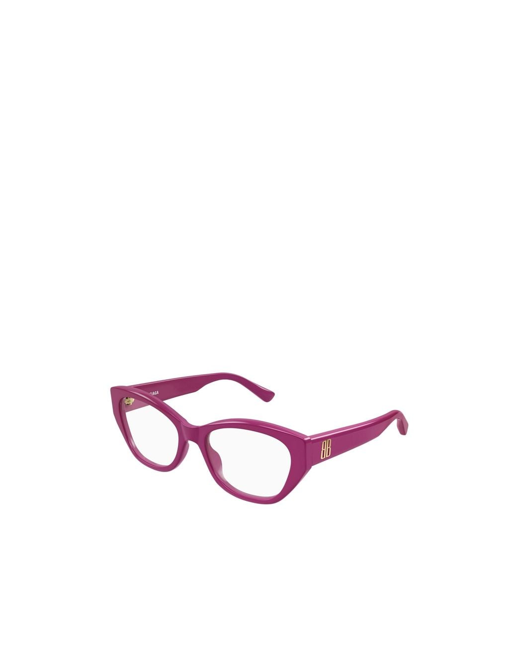 Balenciaga Pink Eyewear Cat Eye Frame Glasses
