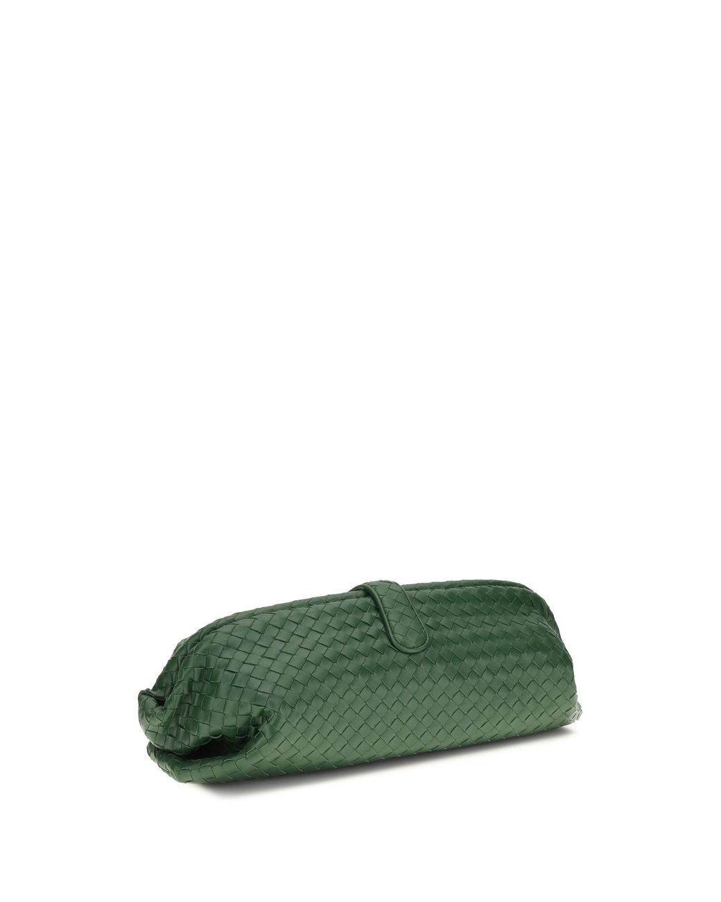 Bottega Veneta Green Woven Shoulder Bag