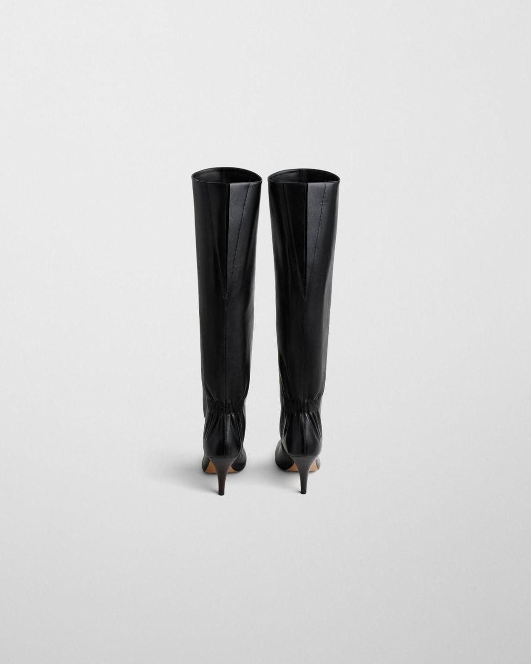 Phoebe Philo Black Slouchy Tall Boots