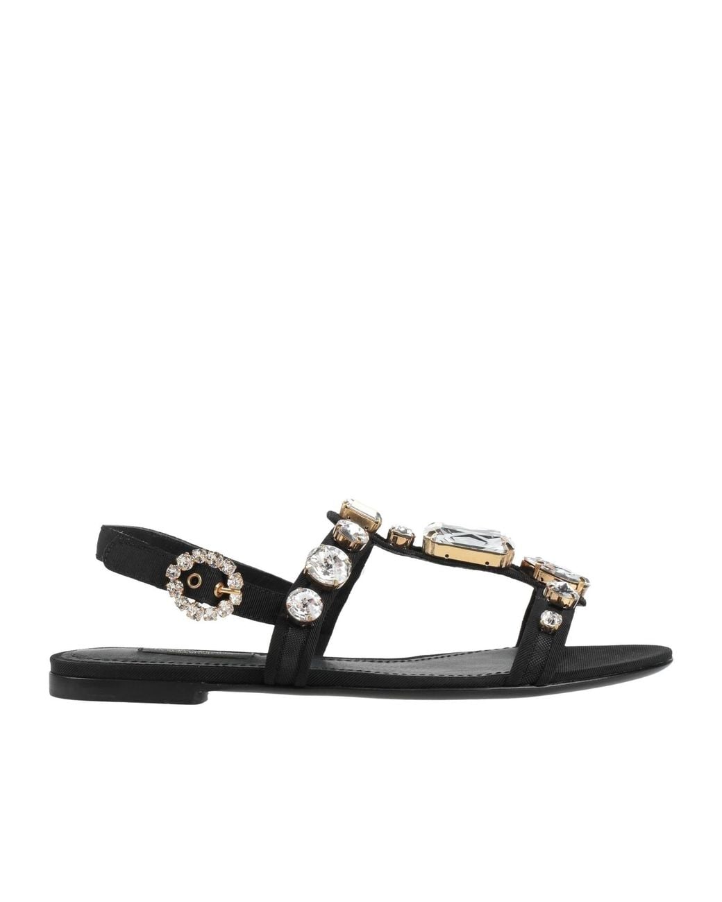 Dolce & Gabbana White Slingback Sandals