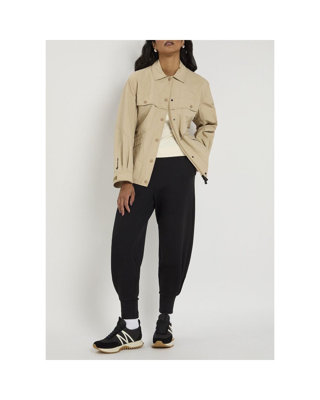 Moncler Natural Simple And Casual Coat